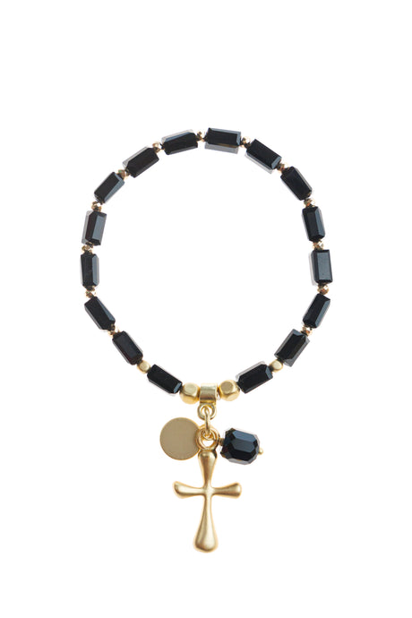 Pranella Dali Cross Bracelet